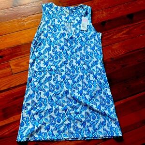 Lilly Pulitzer Dev Dress Pima Cotton shift, NWT, size M